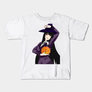 Happy halloween-yumeko jabami Kids T-Shirt